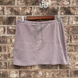 Vintage Y2K Express Women’s‎ M Drawstring Mini Sporty Track Skirt Slip On